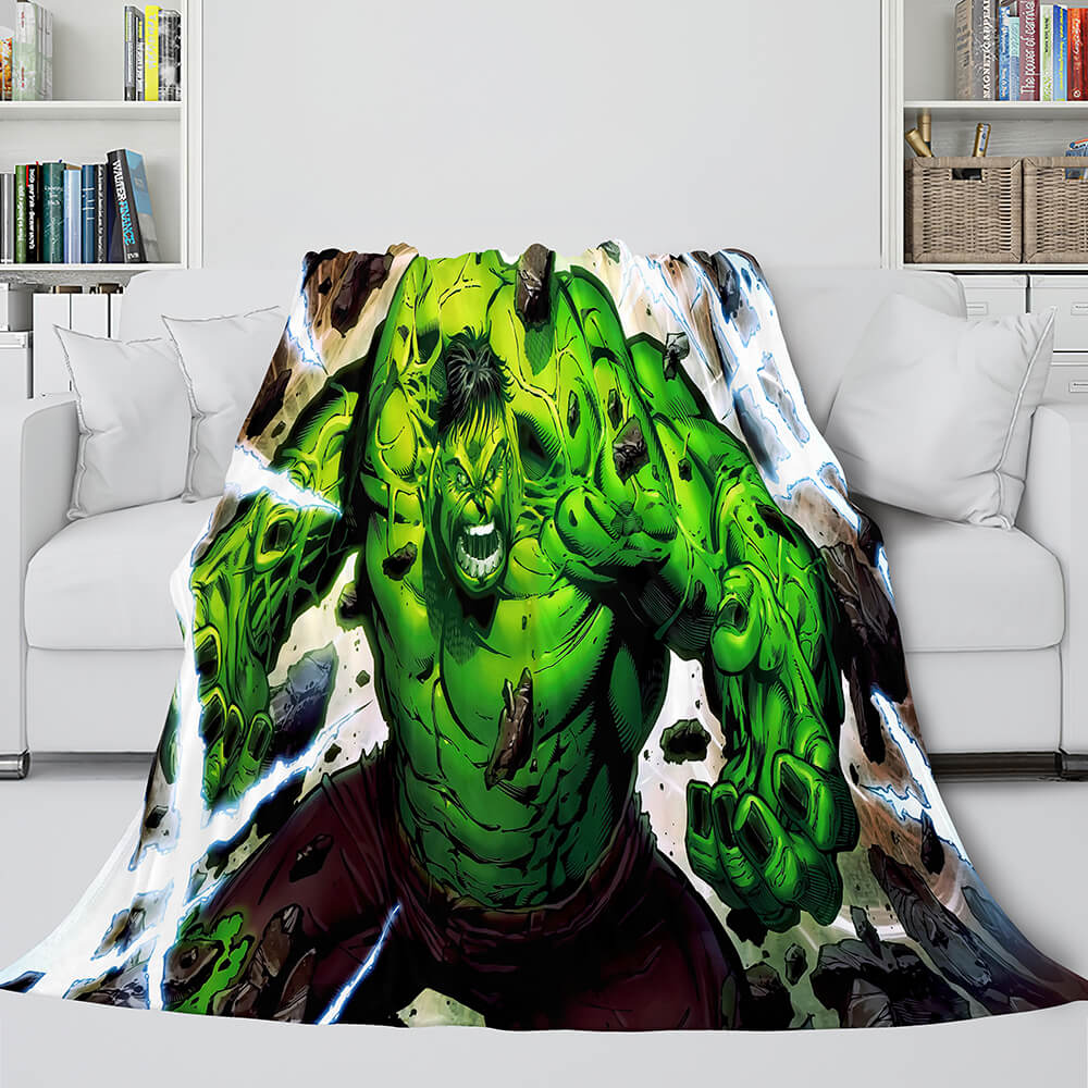 Avengers 4 Flannel Blanket Fleece Throw Cosplay Blanket Wrap Nap Quilt (Online Order Only)