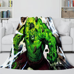 Avengers 4 Flannel Blanket Fleece Throw Cosplay Blanket Wrap Nap Quilt (Online Order Only)