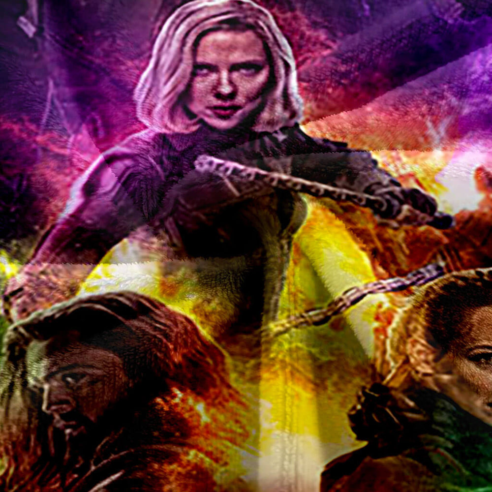 Avengers Blanket Flannel Throw Room Decoration (Online Order Only)