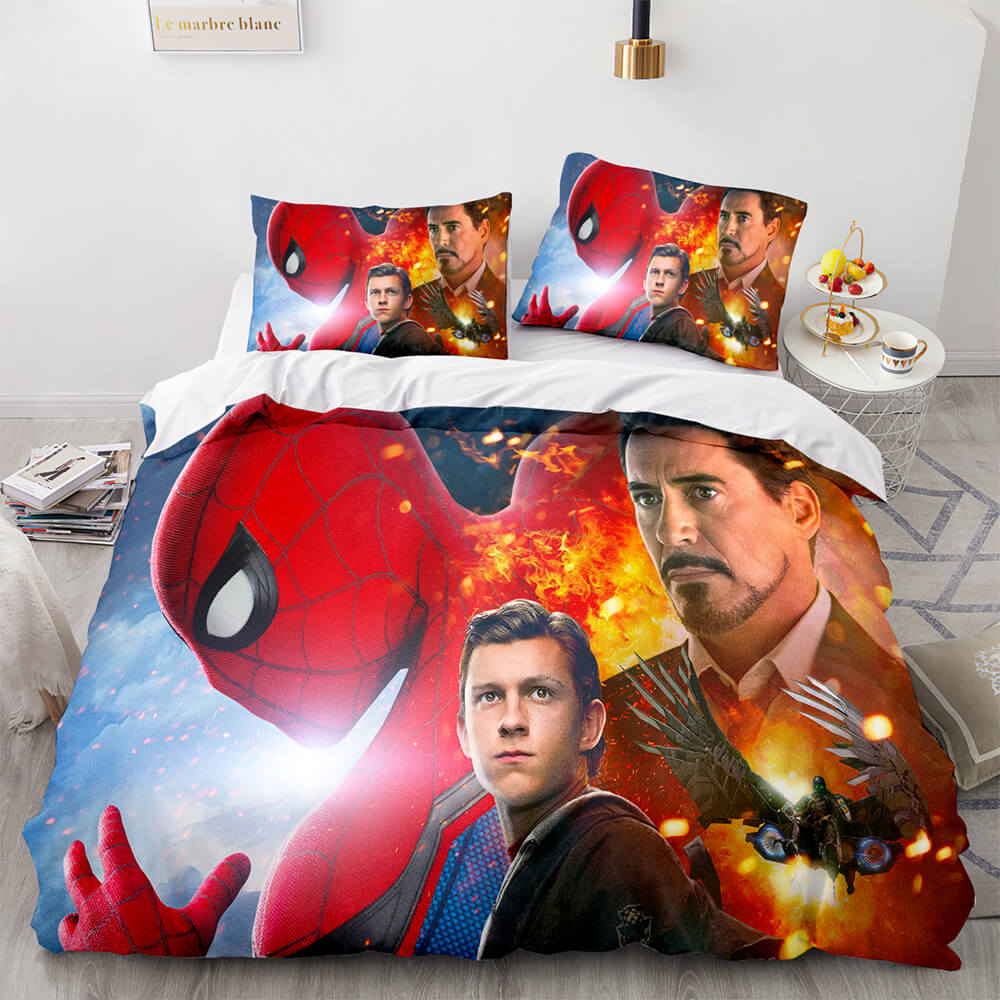 Avengers Cosplay Bedding Set Quilt Cover Without Filler (Online Order Only)