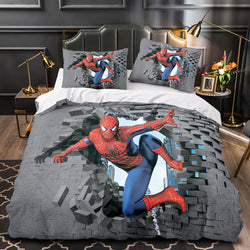 Avengers Cosplay Bedding Set Quilt Cover Without Filler (Online Order Only)