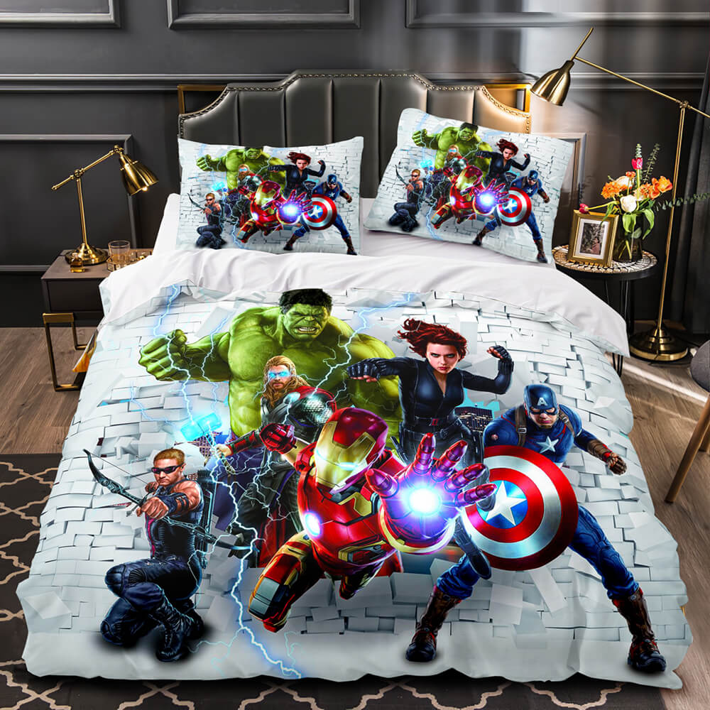 Avengers Bedding Set Quilt Cover Without Filler (Online Order Only)