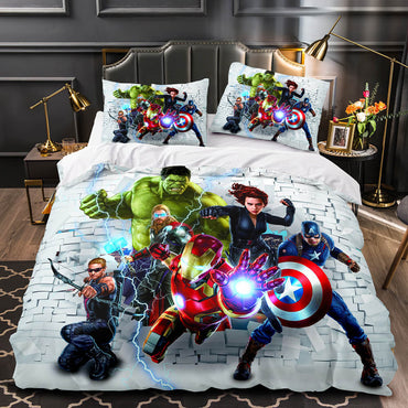 Avengers Bedding Set Quilt Cover Without Filler (Online Order Only)
