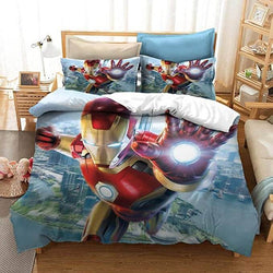 Avengers Ironman Captain America Bedding Set Quilt Cover Without Filler (Online Order Only)