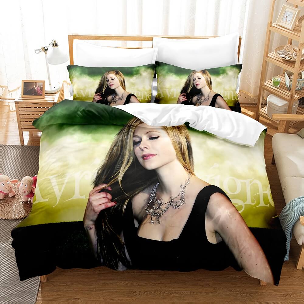 Avril Lavigne Cosplay Bedding Sets Quilt Covers (Online Order Only)