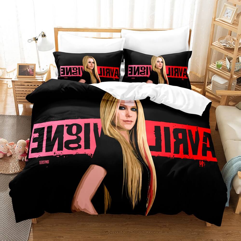 Avril Lavigne Cosplay Bedding Sets Quilt Covers (Online Order Only)