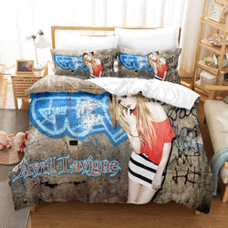 Avril Lavigne Cosplay Bedding Sets Quilt Covers (Online Order Only)