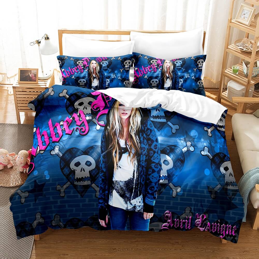 Avril Lavigne Cosplay Bedding Sets Quilt Covers (Online Order Only)
