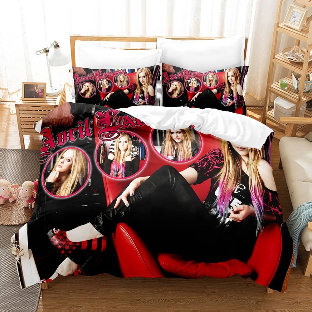 Avril Lavigne Cosplay Bedding Sets Quilt Covers (Online Order Only)