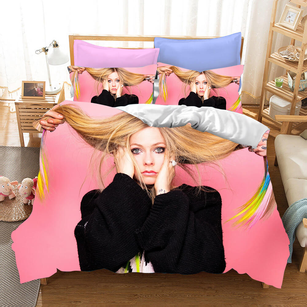 Avril Ramona Lavigne Bedding Set Quilt Covers Without Filler (Online Order Only)