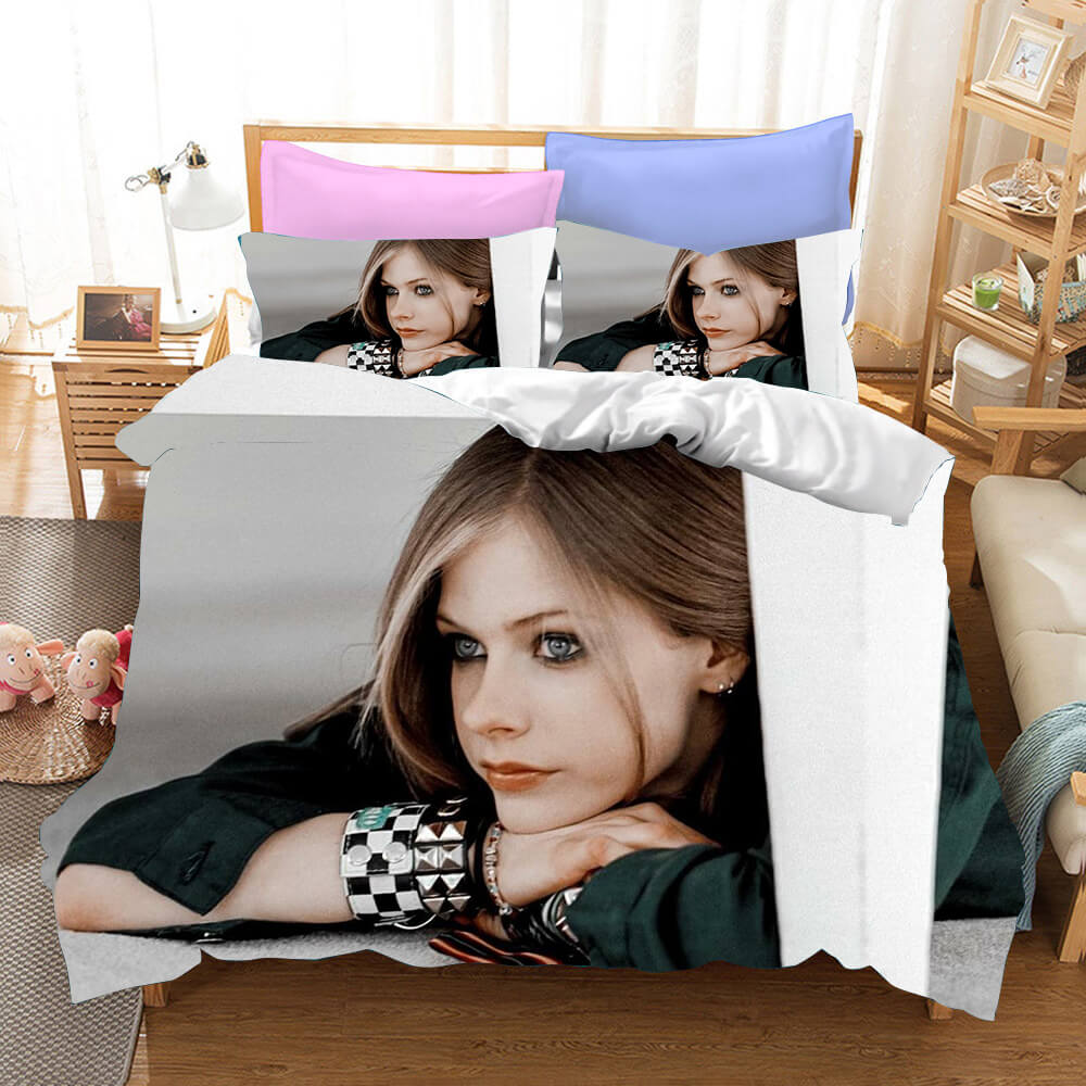 Avril Ramona Lavigne Bedding Set Quilt Covers Without Filler (Online Order Only)