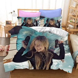 Avril Ramona Lavigne Cosplay Bedding Set Quilt Cover Without Filler (Online Order Only)