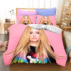 Avril Ramona Lavigne Cosplay Bedding Set Quilt Cover Without Filler (Online Order Only)