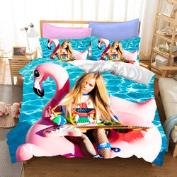 Avril Ramona Lavigne Cosplay Bedding Set Quilt Cover Without Filler (Online Order Only)