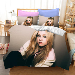 Avril Ramona Lavigne Cosplay Bedding Set Quilt Cover Without Filler (Online Order Only)