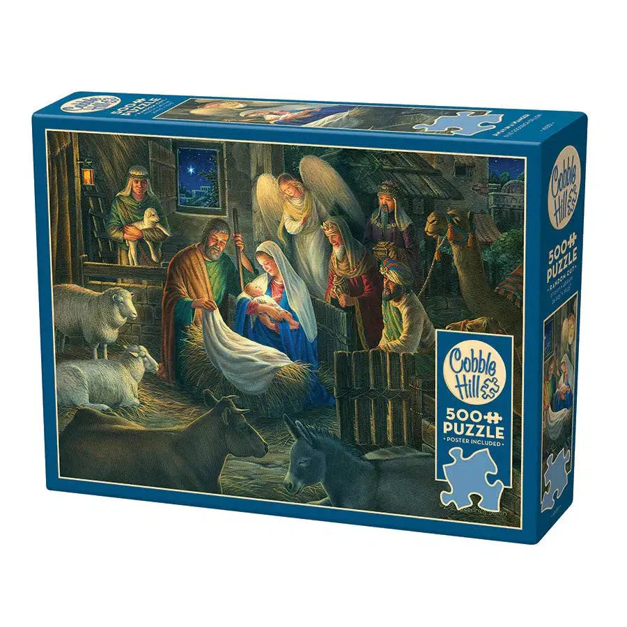 Away in a Manger 500 Piece Jigsaw Puzzle Cobble Hill (ONLINE ORDER ONLY)