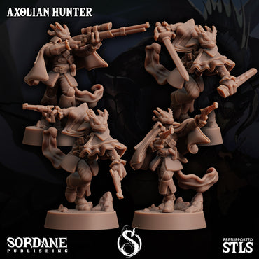 3D Printed Sordane Publishing Axolian Hunter 28 32mm D&D (Online Only)