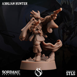3D Printed Sordane Publishing Axolian Hunter 28 32mm D&D (Online Only)