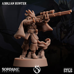 3D Printed Sordane Publishing Axolian Hunter 28 32mm D&D (Online Only)
