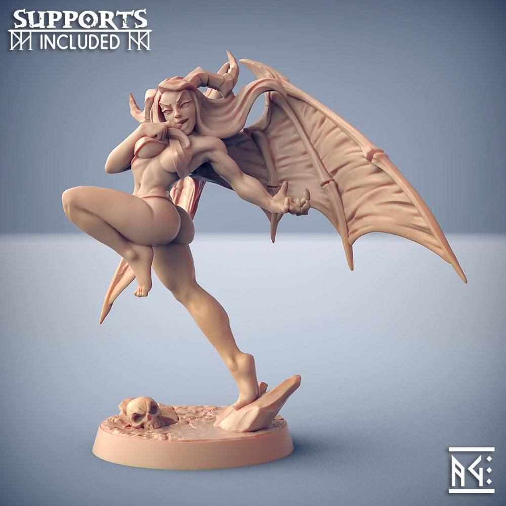 3D Printed Artisan Guild Aya - Lust Demon Abyss Demons Set 28mm 32mm (Online Only)