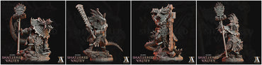 3D Printed Archvillain Games Agama Shattered Valley - Agama Aztical 28mm 32mm D&D (Online Only)