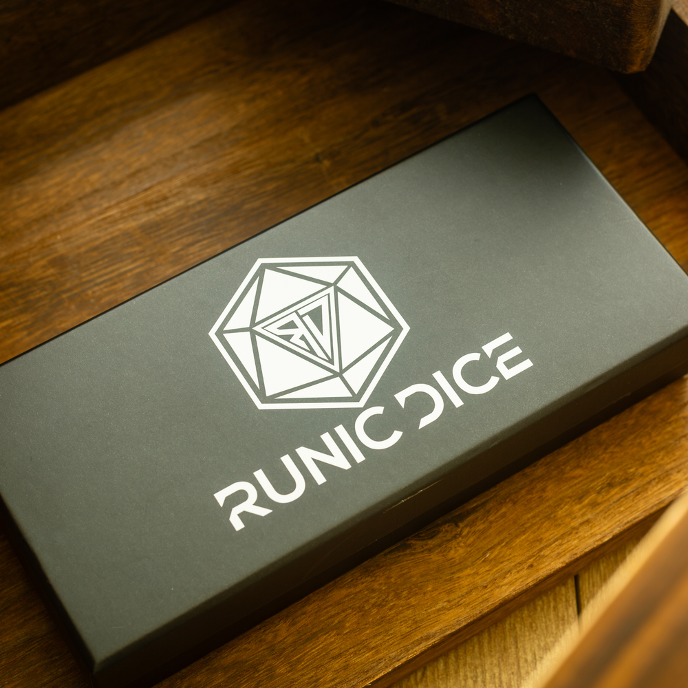 Azure River DnD Wooden Dice Storage Box (ONLINE ORDER ONLY)