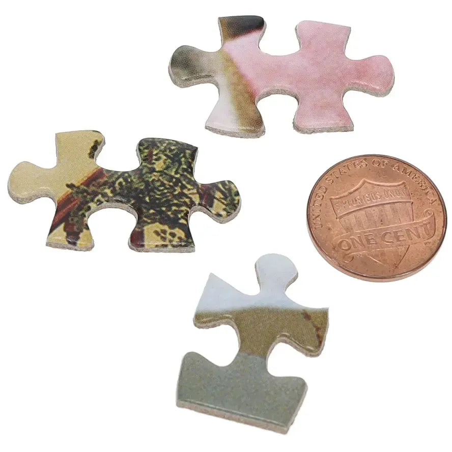 B is for Birthday Set of 2 500 Piece Mystery Jigsaw Puzzles TDC