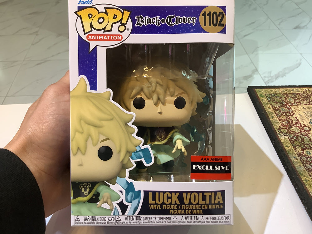 Funko Pop Animation Black Clover Luck Voltaire 1102 AAA ANIME EXCLUSIVE