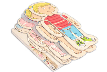 Multi-Layer Nesting Wood Puzzle: Your Body Girl 5 Layers (ONLINE ORDER ONLY)