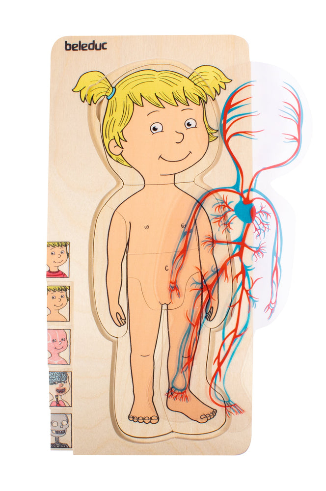 Multi-Layer Nesting Wood Puzzle: Your Body Girl 5 Layers (ONLINE ORDER ONLY)