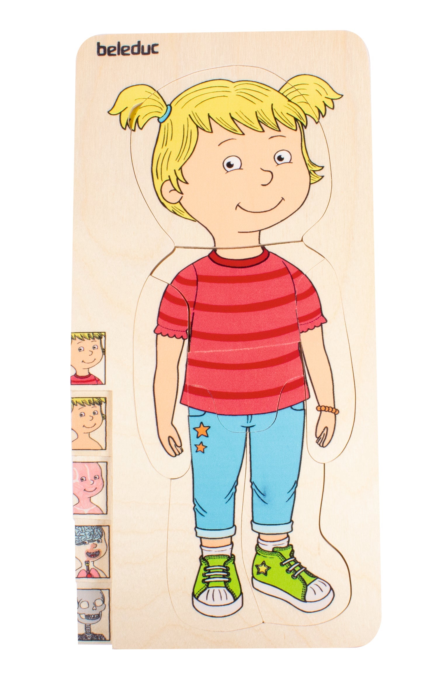 Multi-Layer Nesting Wood Puzzle: Your Body Girl 5 Layers (ONLINE ORDER ONLY)