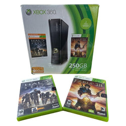 Xbox 360 S (Console-CIB) 250GB Holiday Bundle W/Halo Reach & Fable 3 (Online Order Only)