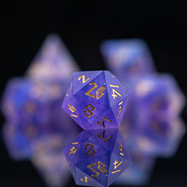 Mystic Divination Sharp-Edged Resin Dice Set (ONLINE ORDER ONLY)