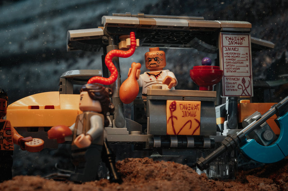 SW Rathtar Meat Food Skiff Set made using LEGO parts - B3 Customs (Online Order Only)