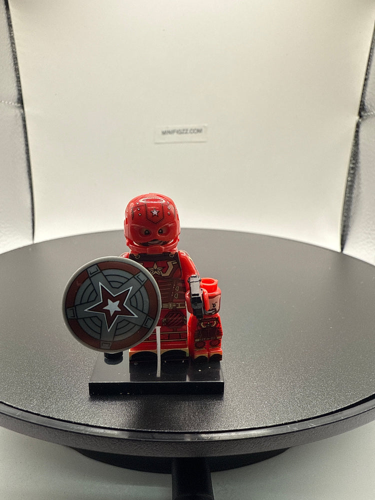 Red Super Soldier Minifigure (ONLINE ORDER ONLY)