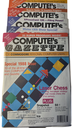 Compute's Gazette 1988 Back Issue(s) C64 C128 VIC-20 Commodore 64 Magazine (Online Order Only)