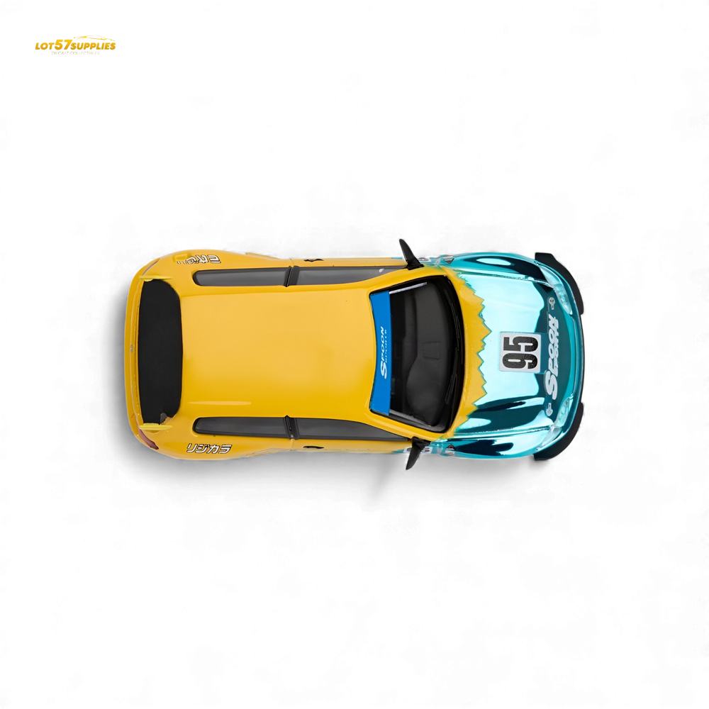 (Pre-Order) ET Model Pandem Civic EG6 Mk5 Rocket Bunny - Spoon Blue 1:64 (ONLINE ORDER ONLY)