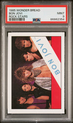 1985 WONDER BREAD ROCK STARS BON JOVI ROCK STARS # - PSA 9 (Online Order Only)