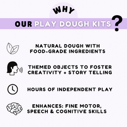 Enchanting Mermaid Playdough Sensory Kit (ONLINE ORDER ONLY)