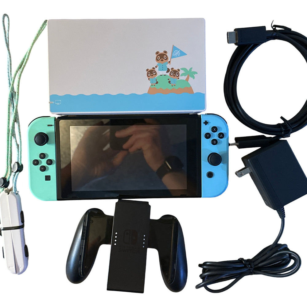 Nintendo Switch Animal Crossing: New Horizons Edition System (With Pro Controller) (Refurbished) (Online Order Only)
