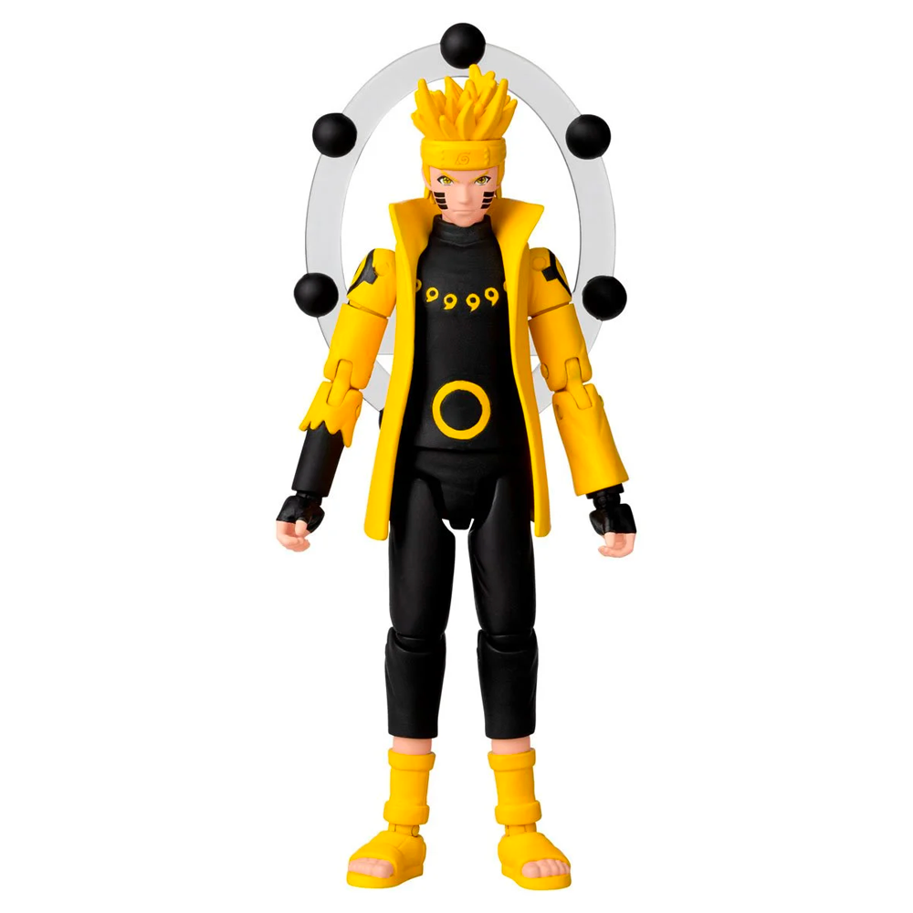 Bandai Anime Heroes: Naruto Shippuden - Naruto Uzumaki (Sage of Six Paths Mode) Action Figure (ONLINE ORDER ONLY)