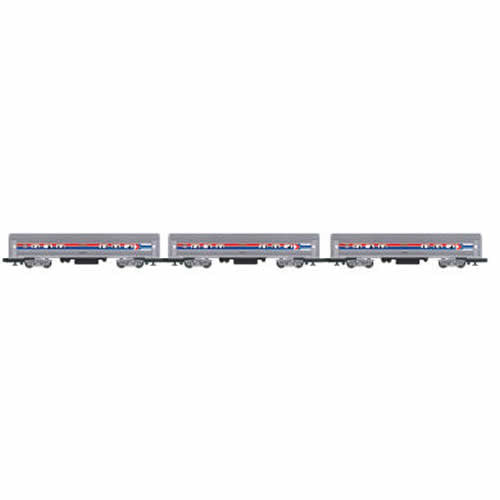 BAC22405S Amtrak O Scale Model Train Set With Engine With Three 60ft Coaches Williams (ONLINE ORDER ONLY)