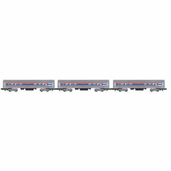 BAC22405S Amtrak O Scale Model Train Set With Engine With Three 60ft Coaches Williams (ONLINE ORDER ONLY)
