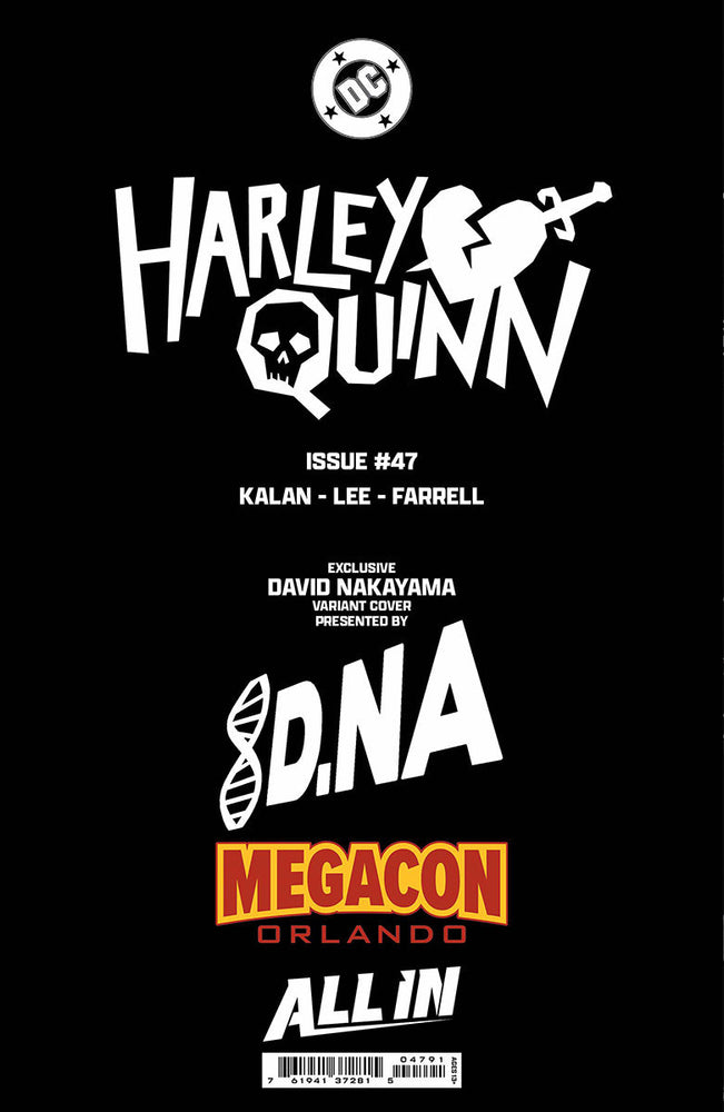 [FOIL] Harley Quinn #47 David Nakayama Exclusive Var PREMIUM HOWDY [BLACK] (02/19/2025) (ONLINE ORDER ONLY)