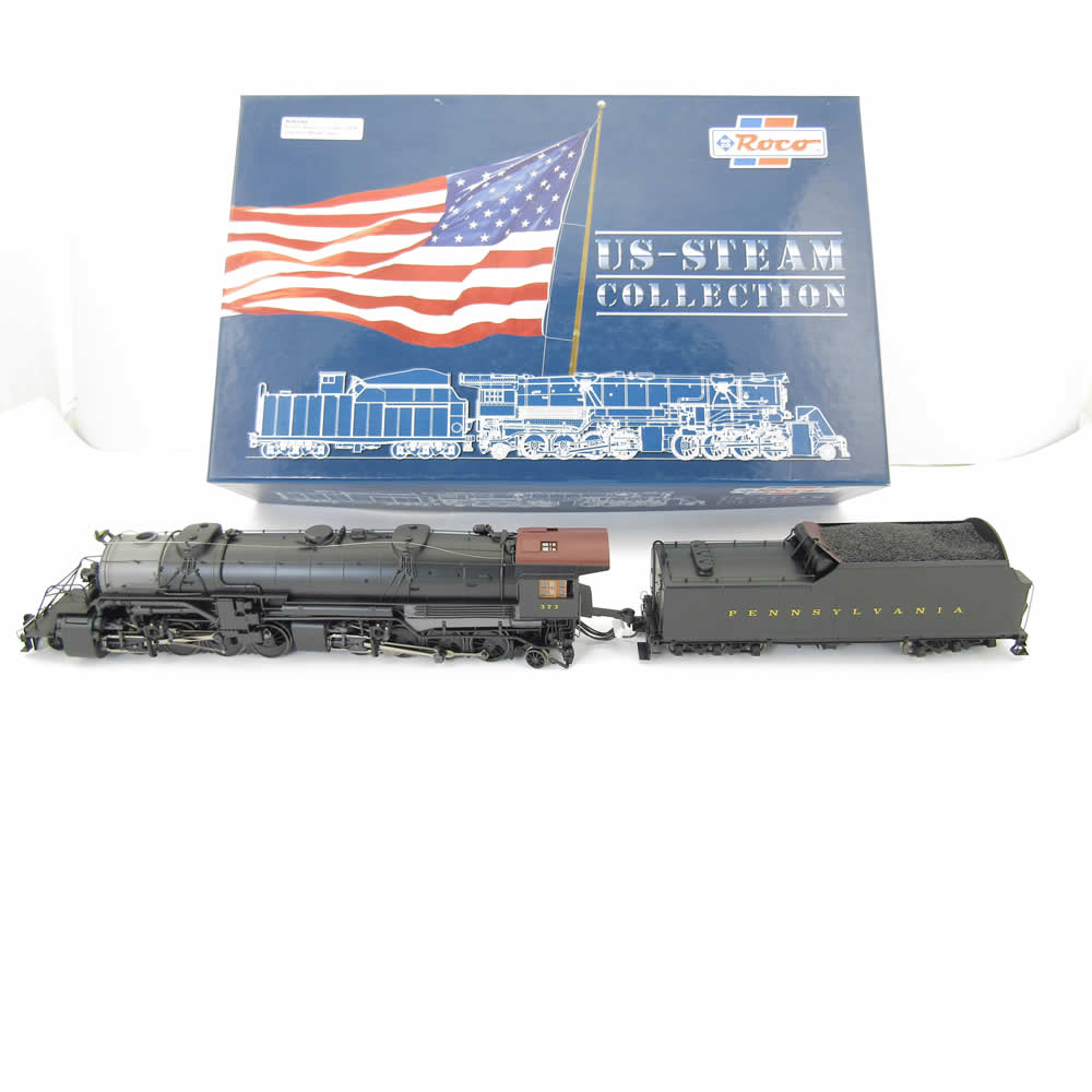 BACROC63355 2-8-8-2 HO Scale PRR Steam Engine and Tender Roco Trains (ONLINE ORDER ONLY)
