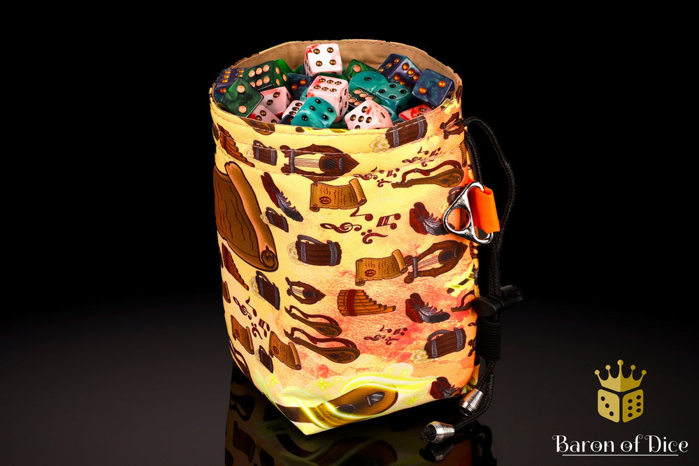 Bard | Luxury RPG Dice Bag | Large (ONLINE ORDER ONLY)