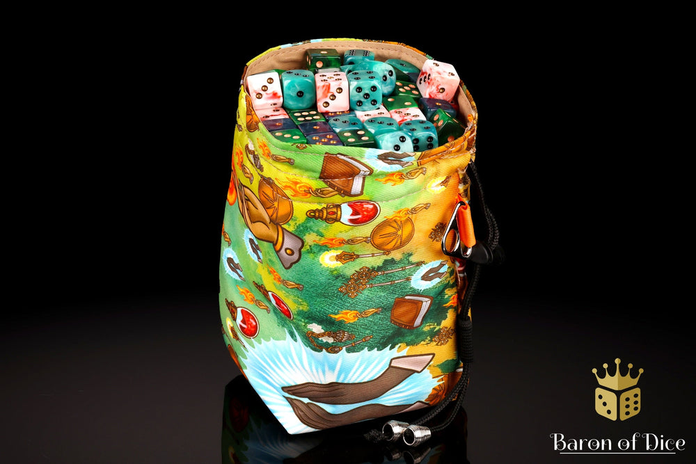 Cleric | Luxury RPG Dice Bag | Large (ONLINE ORDER ONLY)
