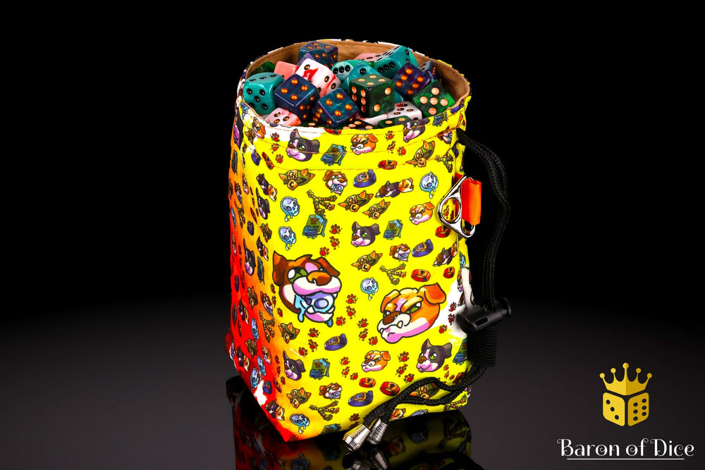 Cerebus | Luxury RPG Dice Bag | Large (ONLINE ORDER ONLY)