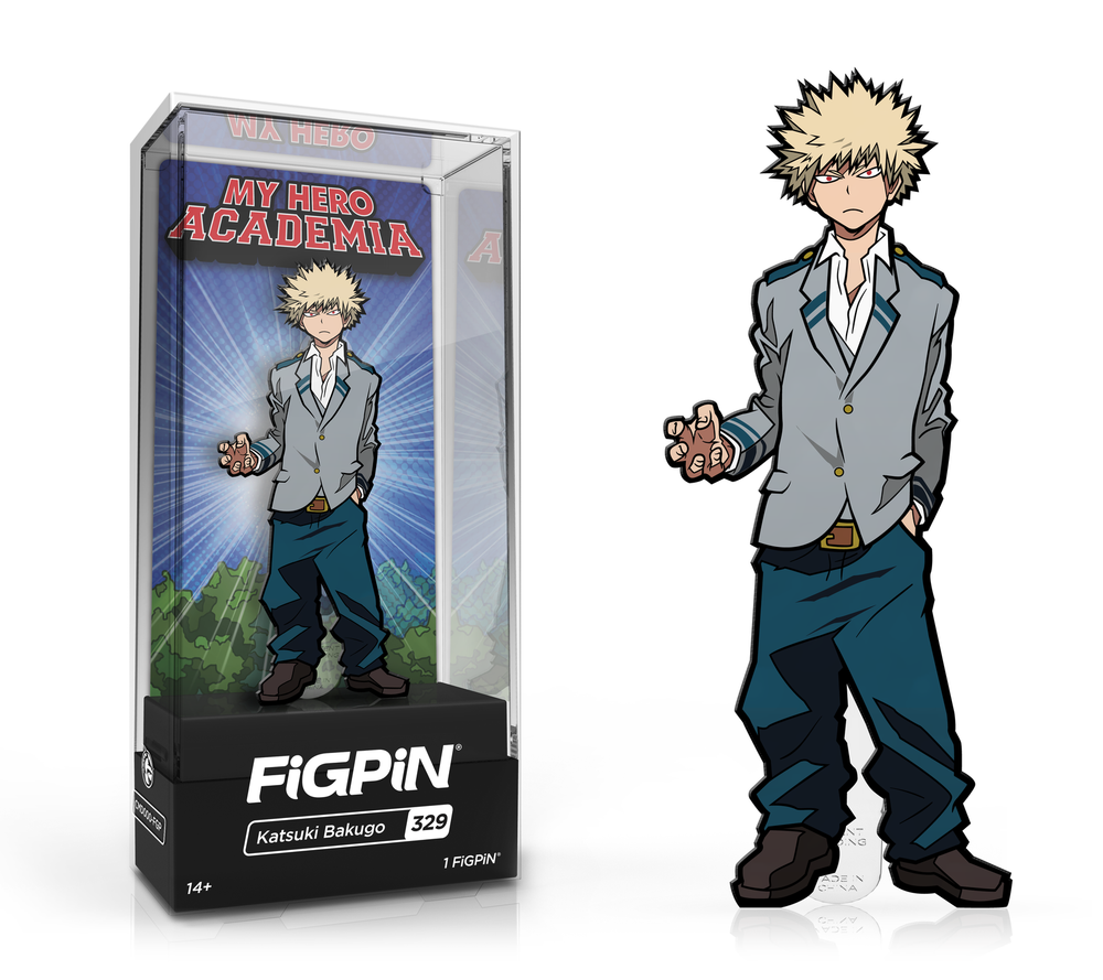 FiGPiN: My Hero Academia - Katsuki Bakugo #329 (ONLINE ORDER ONLY)