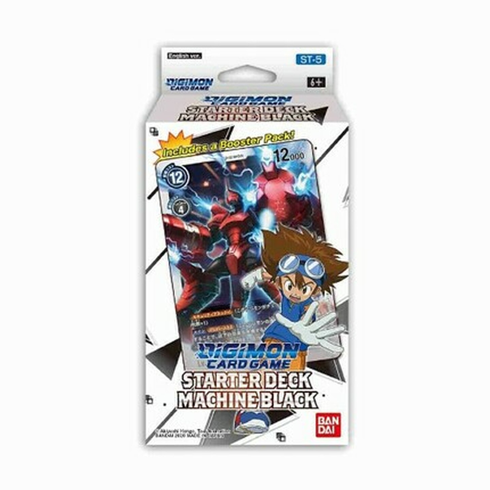 Digimon Trading Card Game: Starter Deck Display - Machine Black (ONLINE ORDER ONLY)